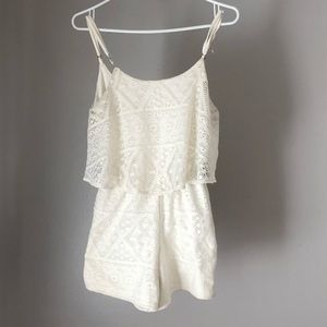 White Romper